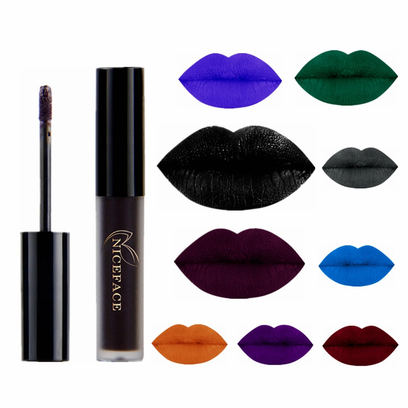 9 Color Liquid Lipstick Waterproof