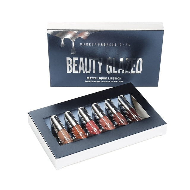 Beauty Glazed 6pcs/box Matte Lipstick